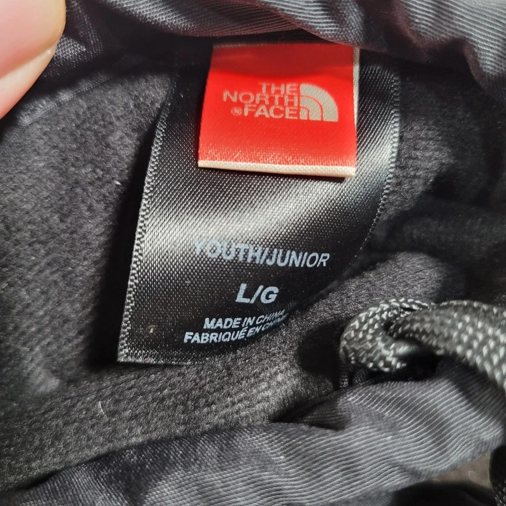 The North Face Youth HyVent Ski Gloves Black Insulated Winter Large L/G